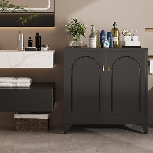 75" Tall White Metal Storage Cabinet with 4 Shelves I951