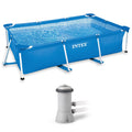 Above Ground Swimming Pool & Cartridge Pump W9694