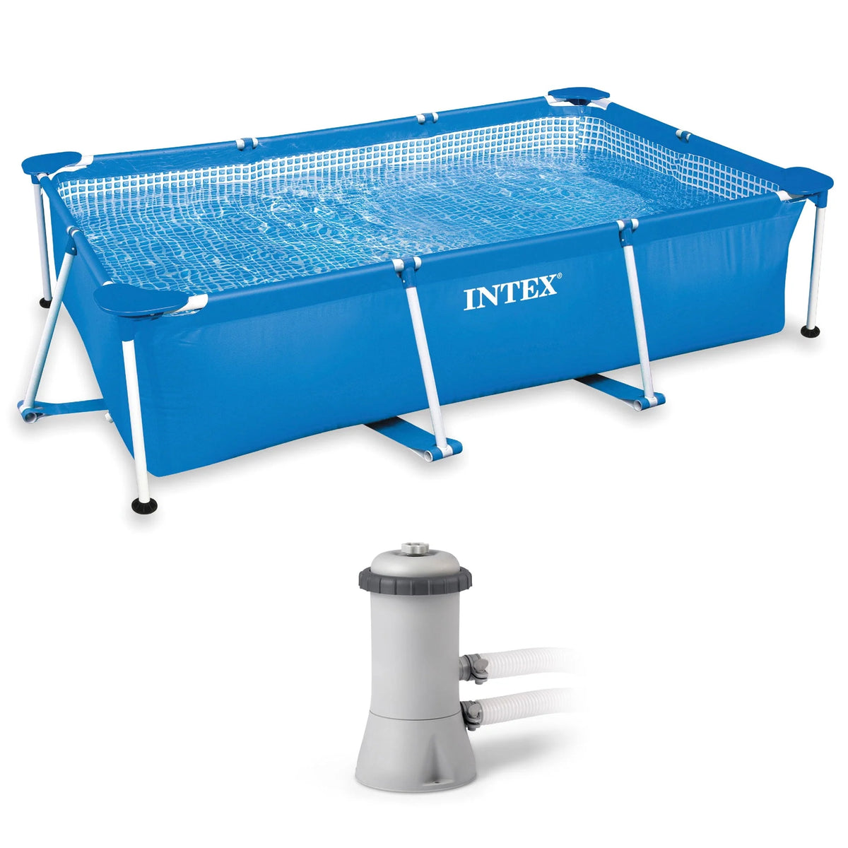 Above Ground Swimming Pool & Cartridge Pump W9694