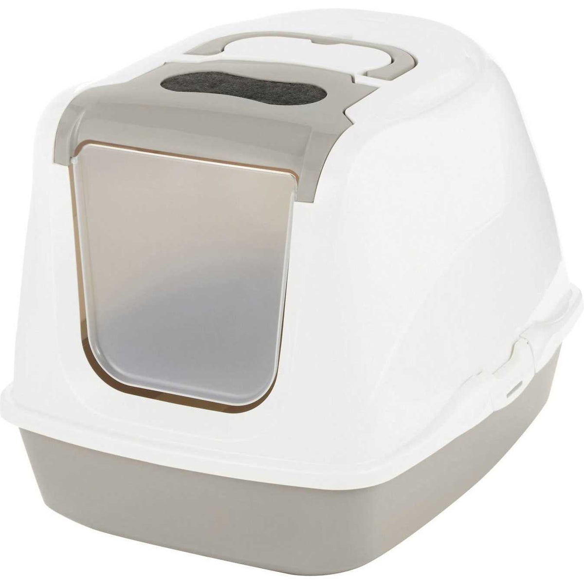 Flip Top Hooded Cat Litter Box E55524