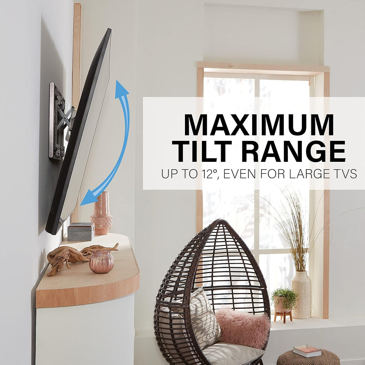 Advanced Tilt 4D TV Wall Mount Bracket for 42"-90" Flat Screen TVs F73918