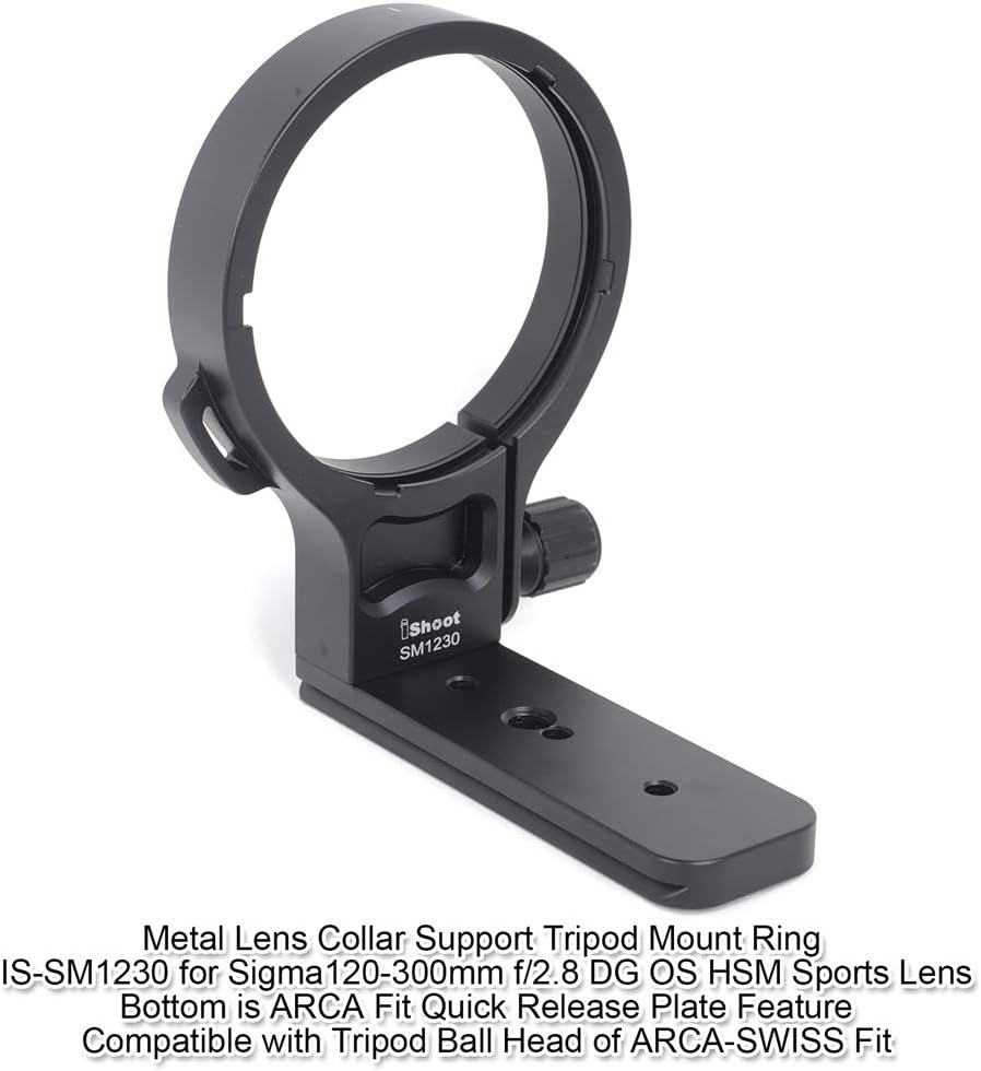 CNC Machined Lens Collar Tripod Mount Ring J854