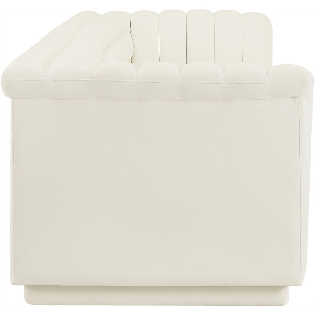 Cream Velvet Modular Sofa V1416
