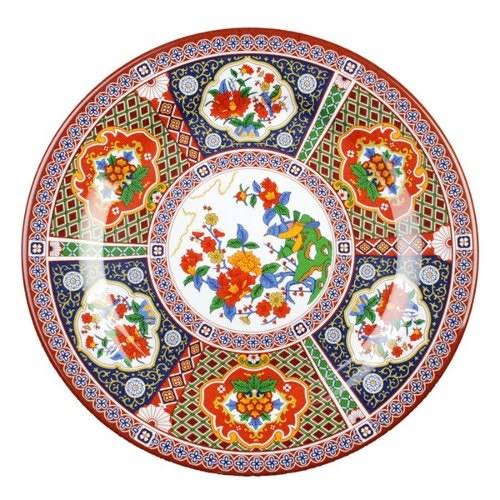 12/Pack Round Melamine Plate X42961