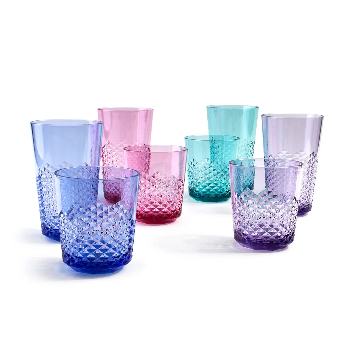 Plastic Tumblers 24 oz 14 oz 8-Pack U3657