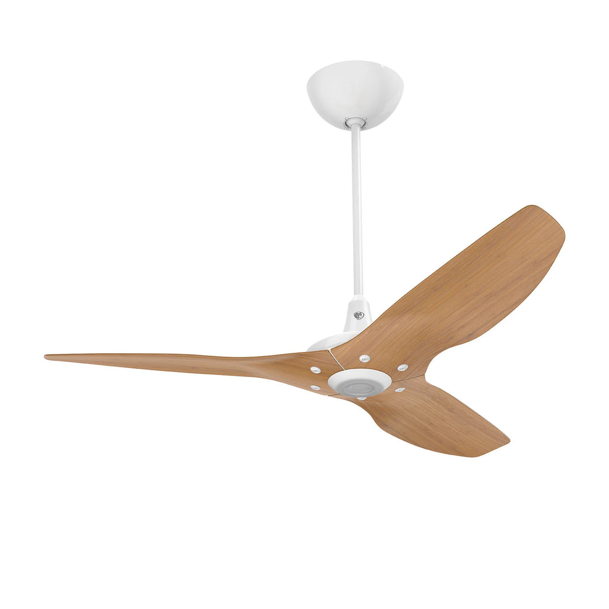 52 Ceiling Fan with Bamboo Blades and White Finish N71279