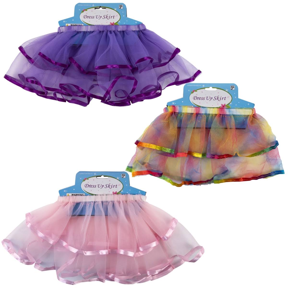 Tutu with Satin Trim B441