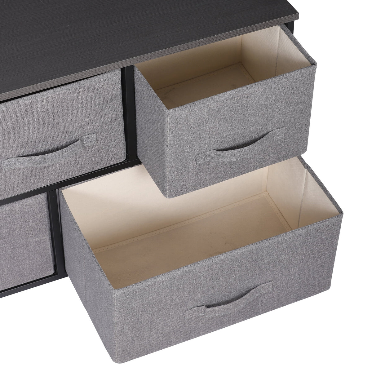 5 Drawers Fabric Dresser Storage Tower N82460