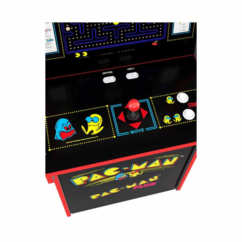 Pac-Man Arcade Cabinet with Riser N8758
