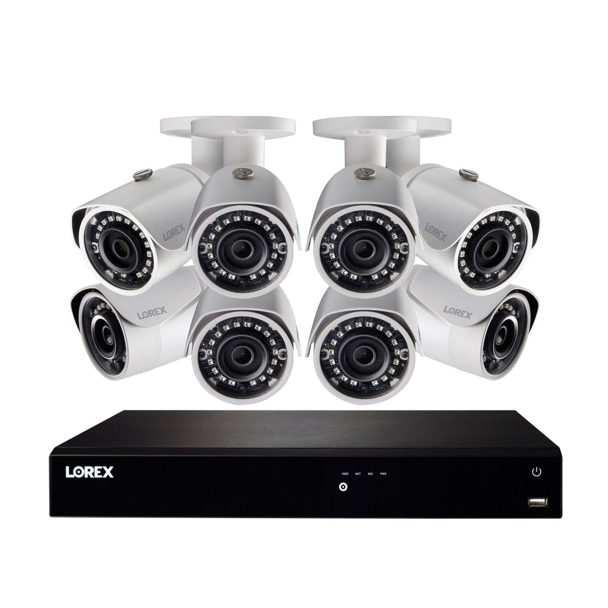 16-Channel 8-Camera 5MP Security System with 2TB HDD NVR R283323