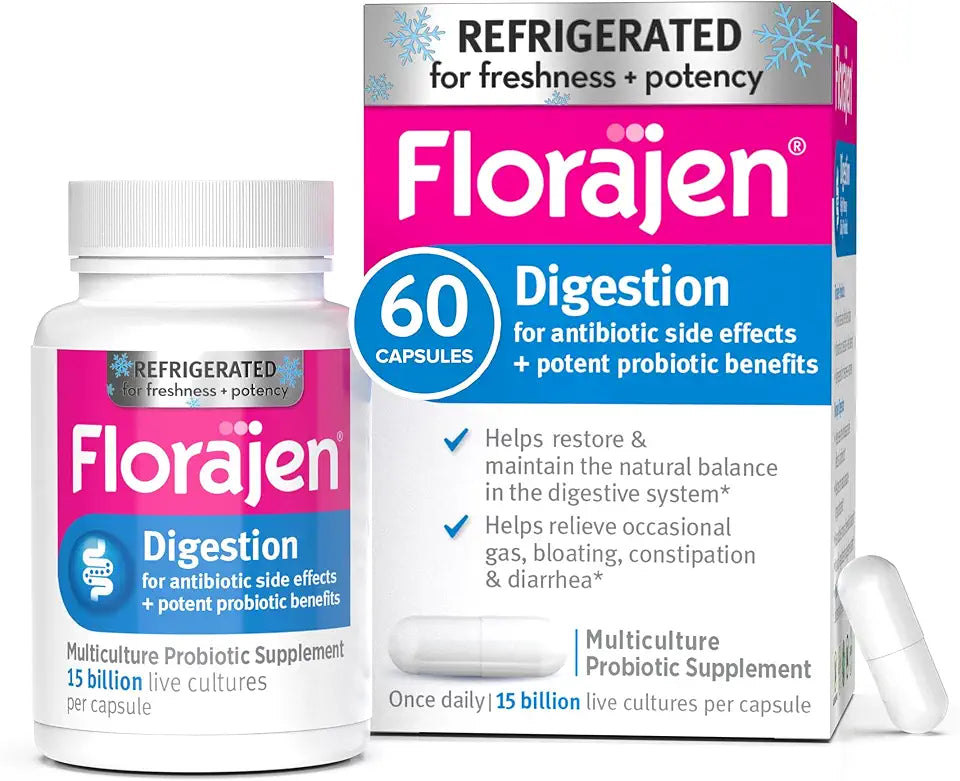 Refrigerated Lactobacillus Probiotics 60 Count K9039