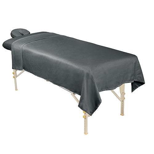 Deluxe Quilted Fleece Massage Table Pad Set with Face Cradle Cover S595396
