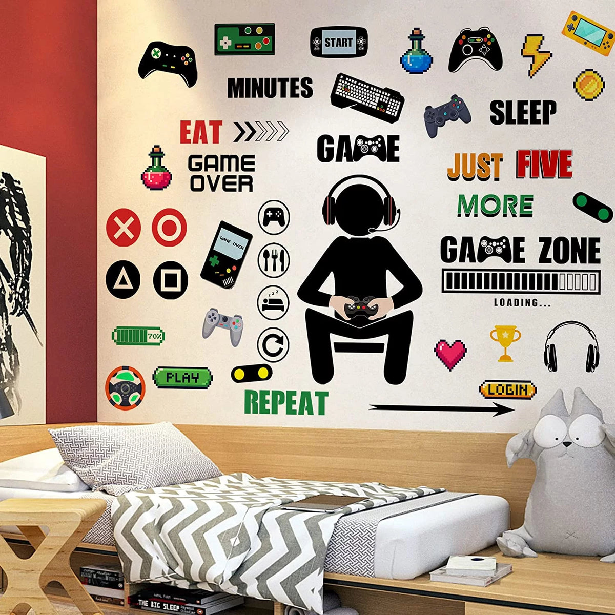 Glow in The Dark Wall Decals H8093