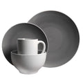 16 Piece Dinnerware Set Gray G36331
