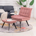 Pink Velvet Accent Chair B192