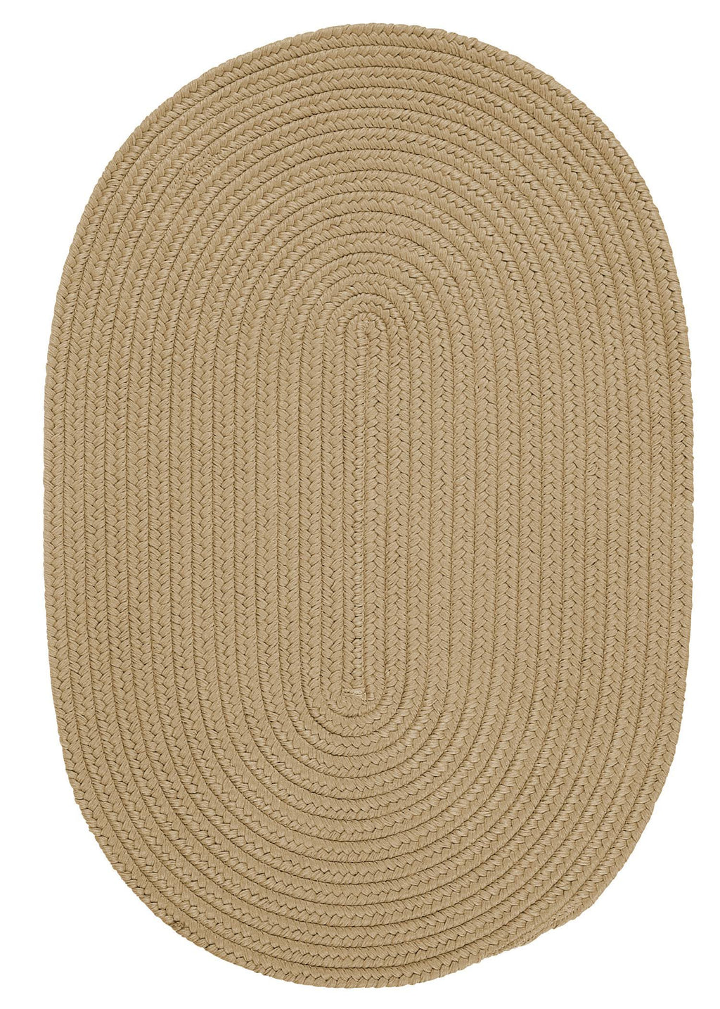 Cuban Sand 3' Round Braided Rug Q84539