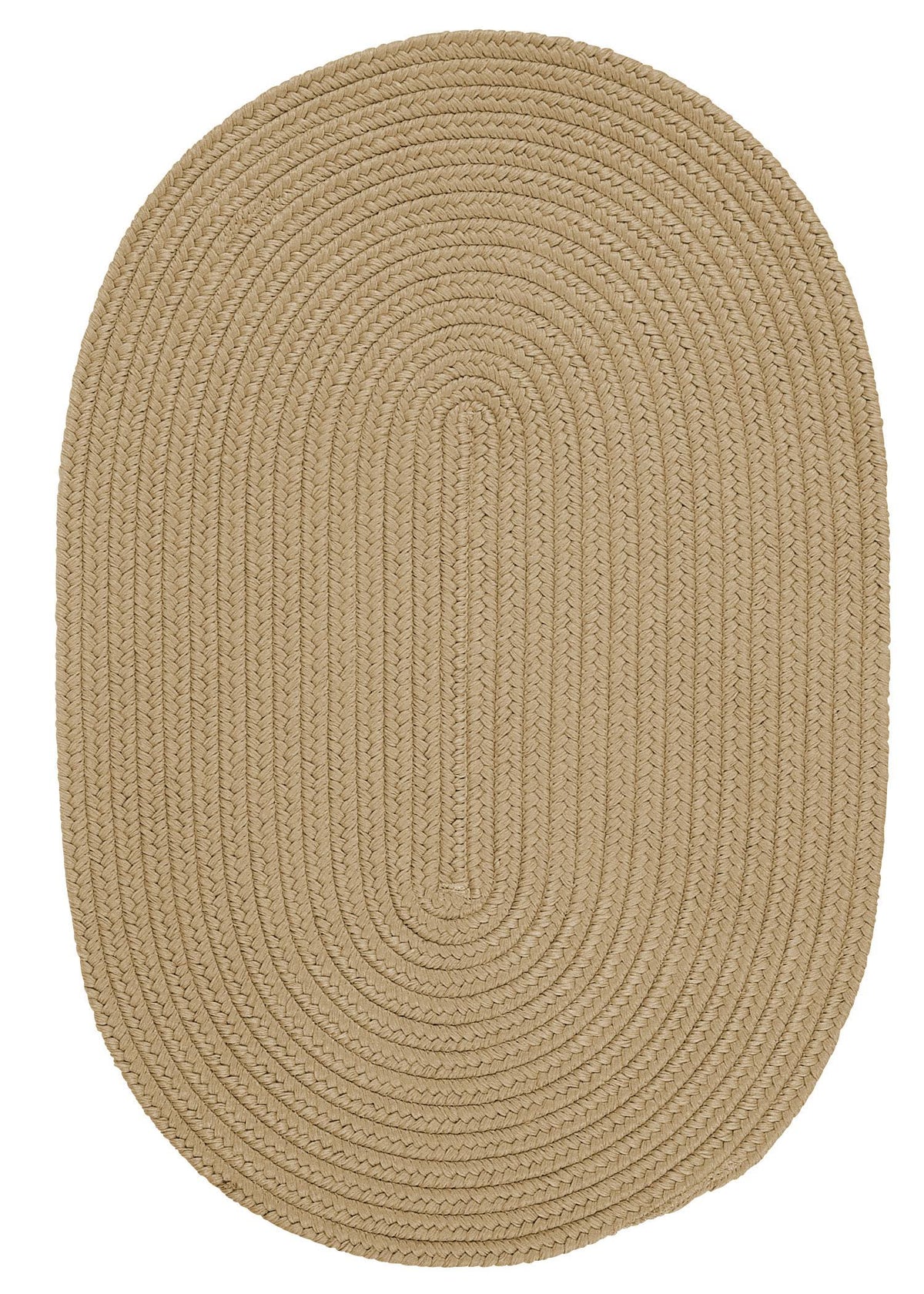 Cuban Sand 3' Round Braided Rug Q84539