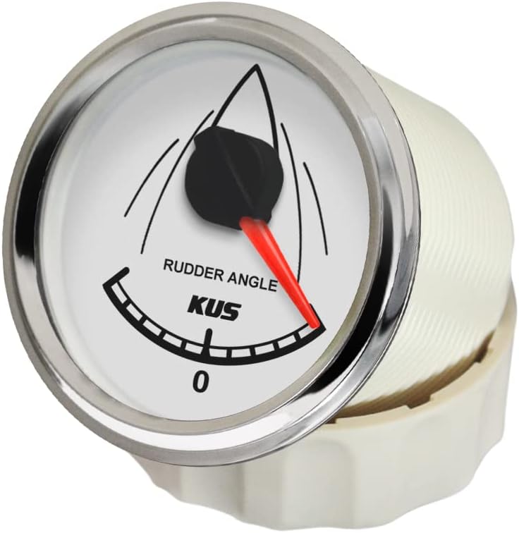 Rudder Angle Indicator Gauge 0-190ohm Signal with Rudder Sensor 52mm A545146