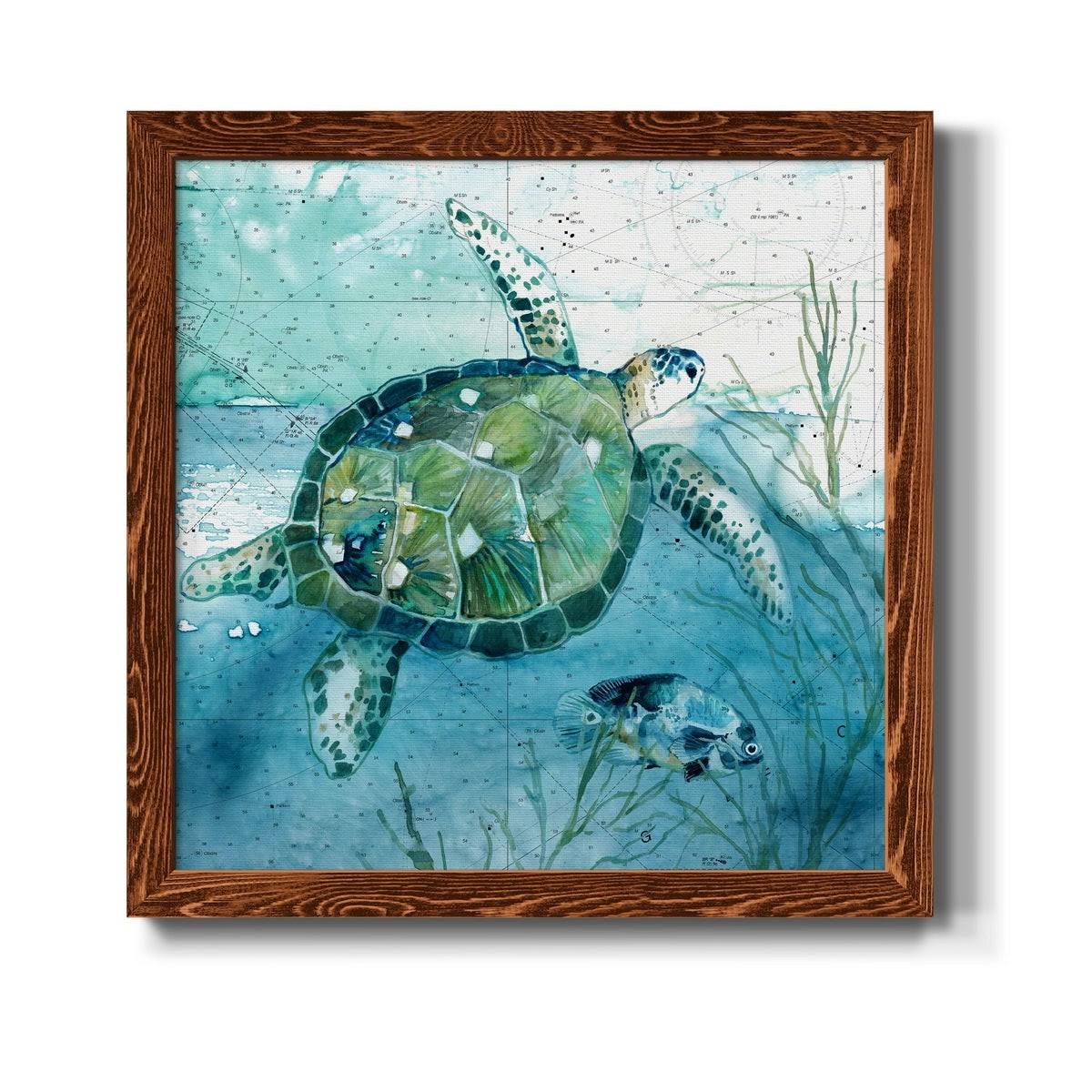 Framed Canvas 31.5x31.5 J1967