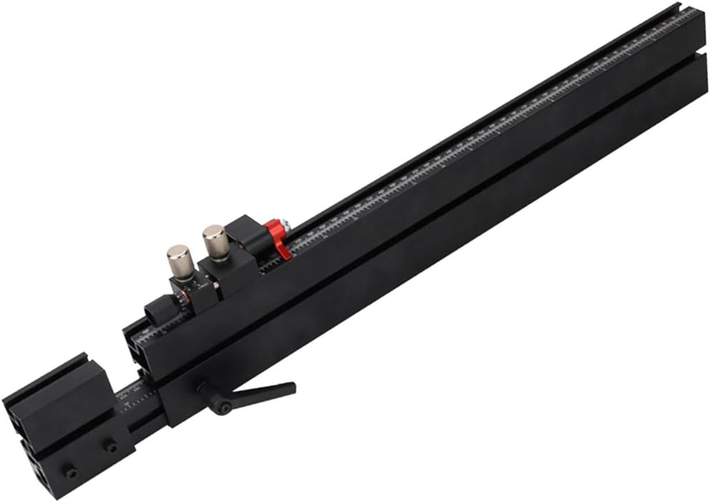 Telescoping Double Sided Scale Table Saw Miter Gauge Fence Q346