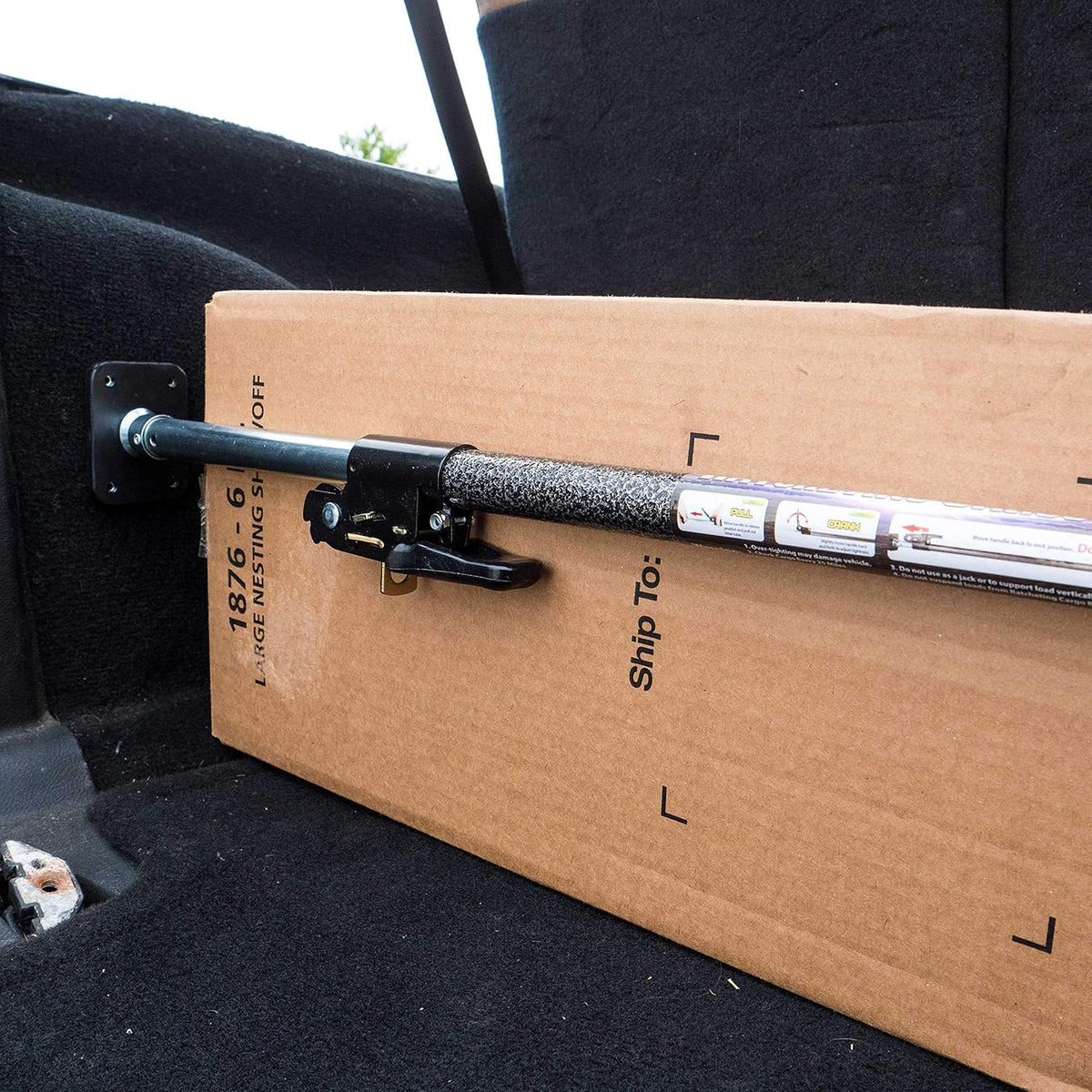 Ratcheting Cargo Bar, Extends from 40 Inches to 70 Inches, Pack of 2 Z233