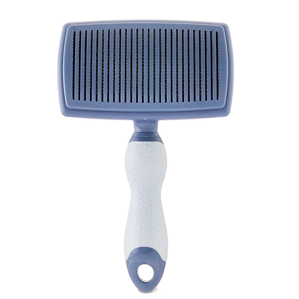 Self Cleaning Dog Slicker Brush with Non-Slip Handle D97879