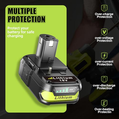 2pack 3.0Ah 18 Volt Lithium Battery I570454