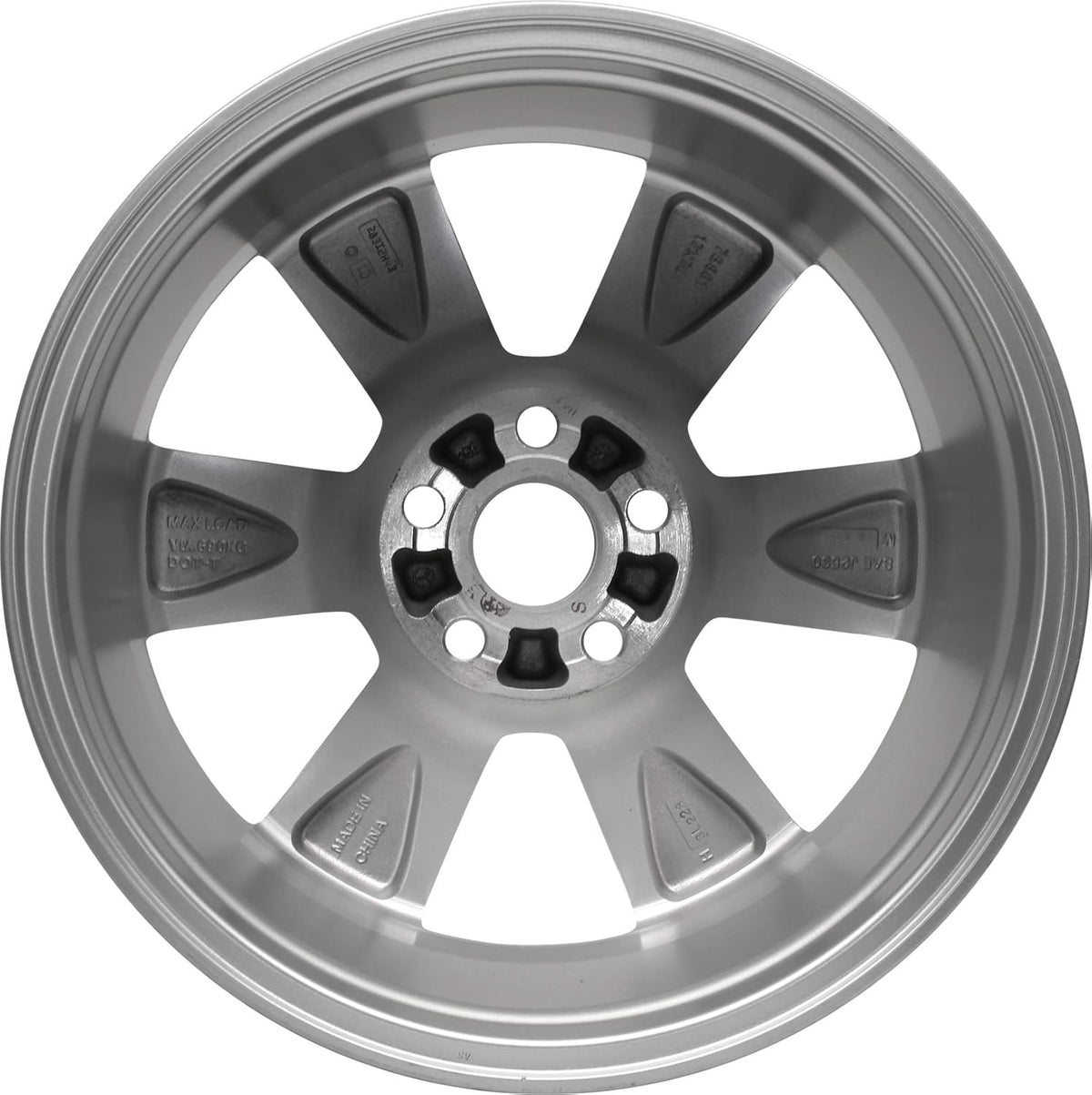 17 Inch Aluminum Alloy Wheel Rim 6 Spokes O19102