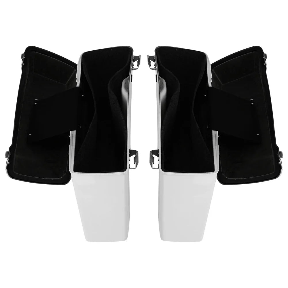 White Hard Saddlebag Trunk N96915