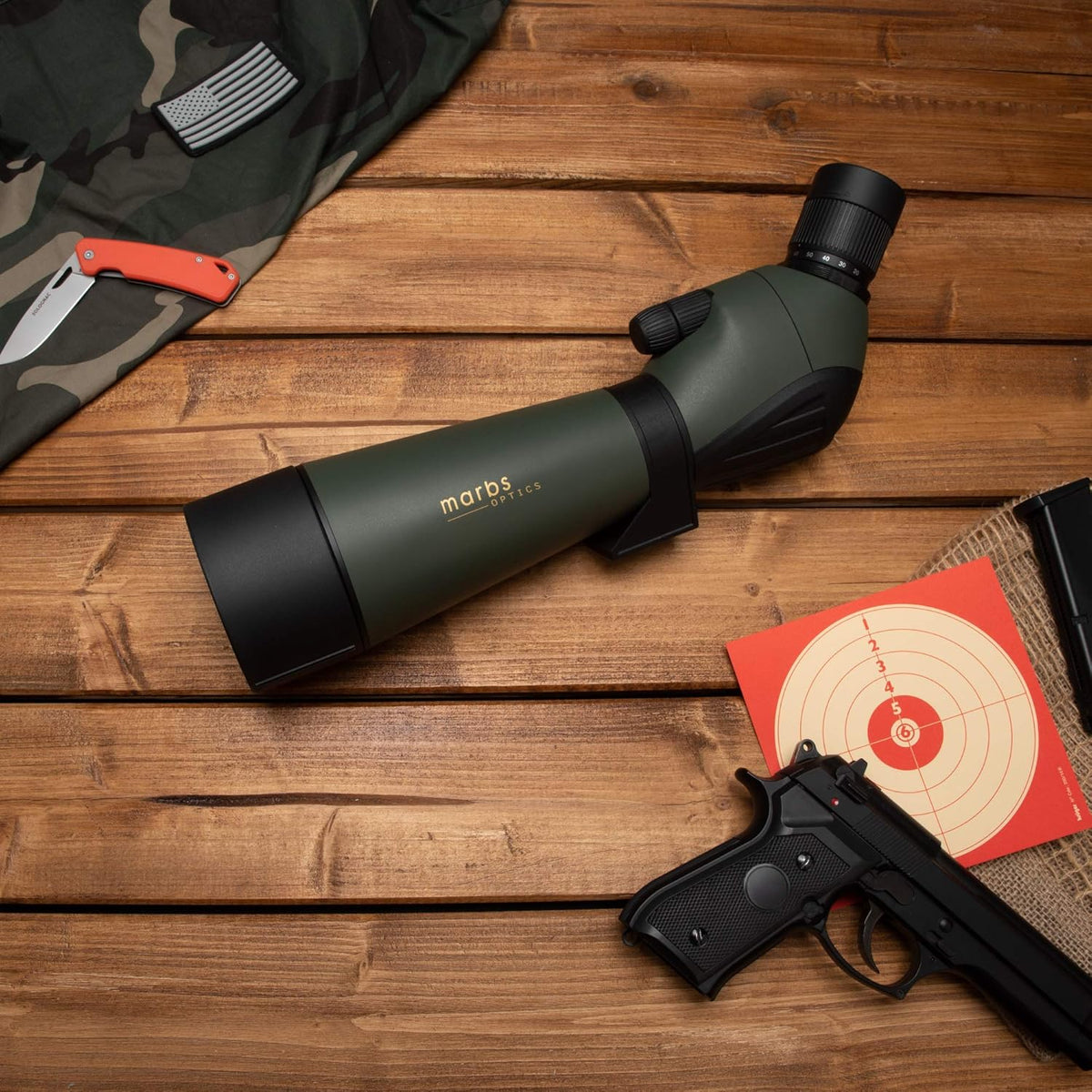20-60x80 Spotting Scope with Tripod N345036