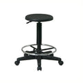 Adjustable Urethane Drafting Stool with Footrest H397