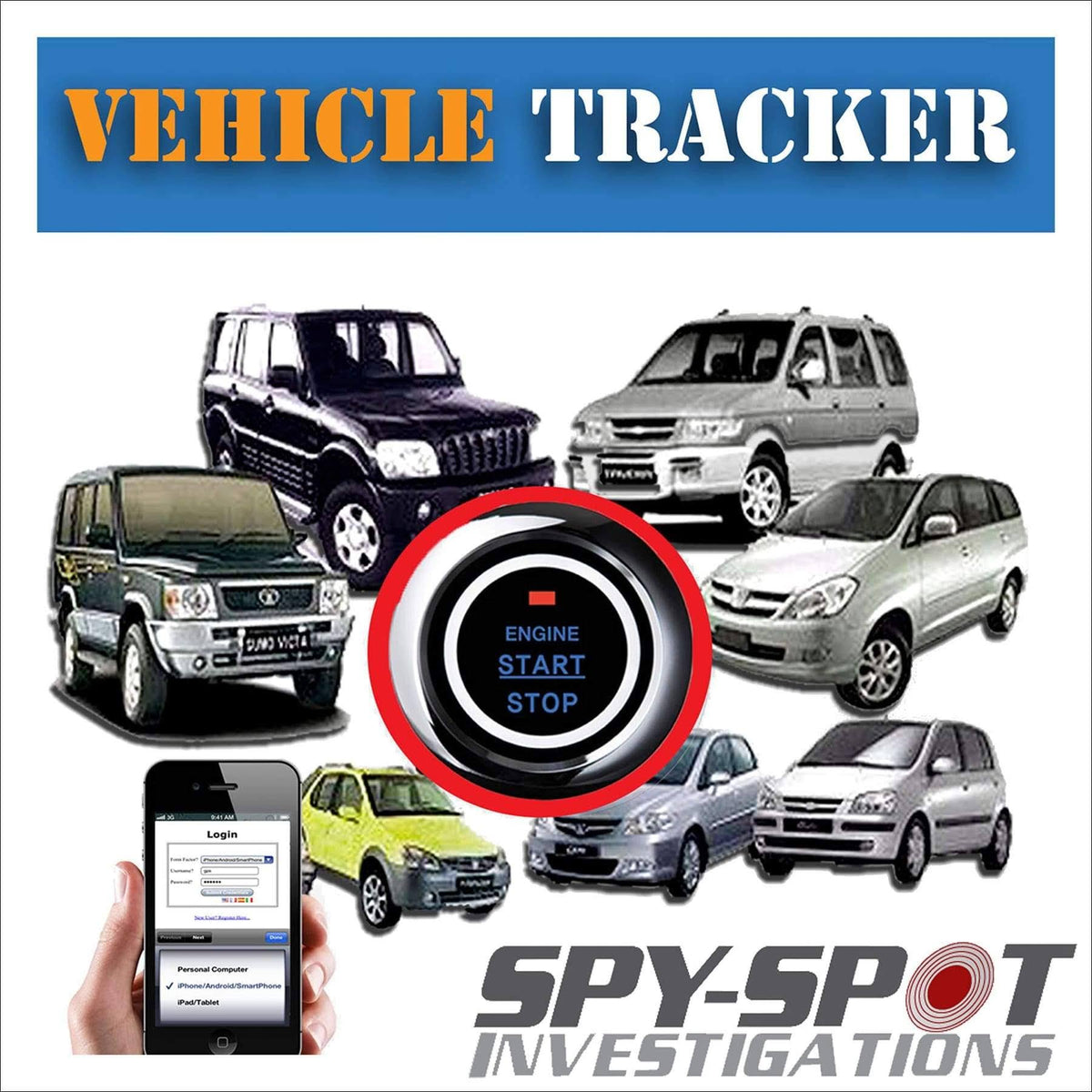 Hard Wire GPS Tracker with Ignition Kill Switch F95593
