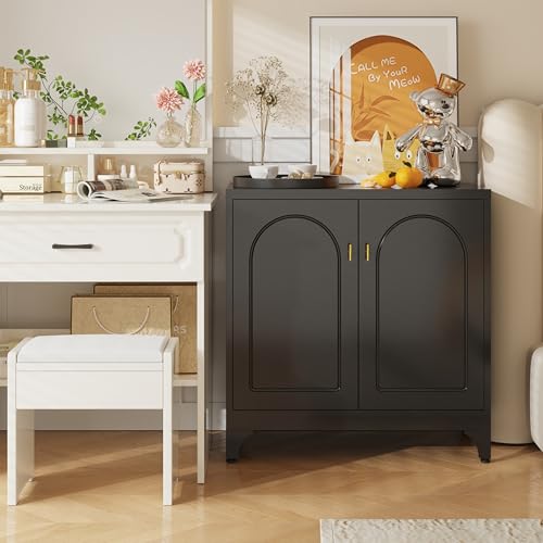 75" Tall White Metal Storage Cabinet with 4 Shelves I951