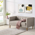 Oatmeal Sofa with USB Ports A316