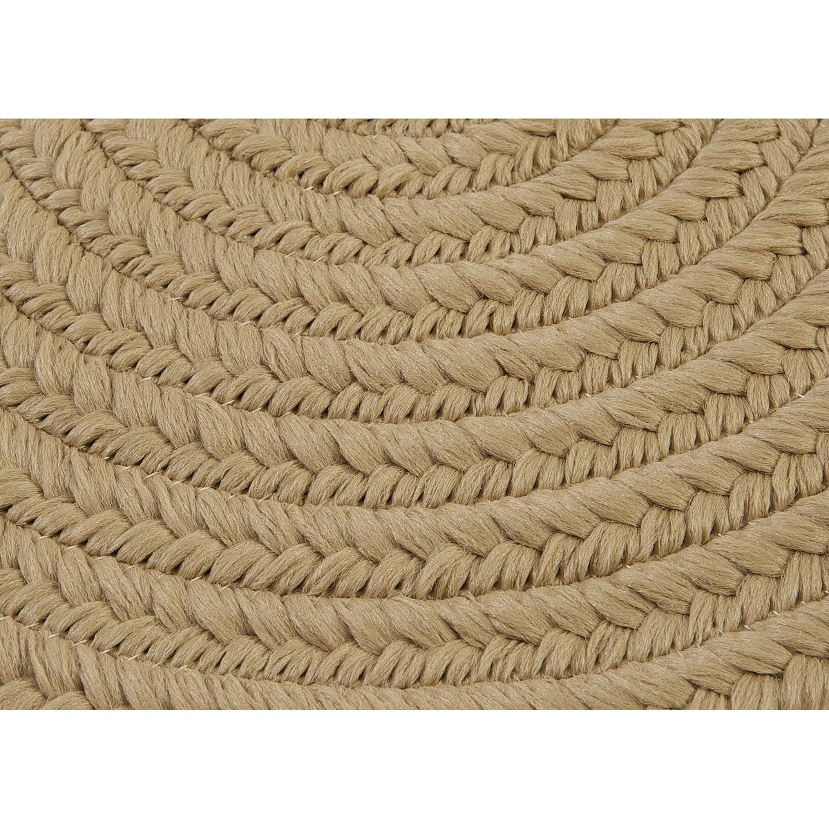 Cuban Sand 3' Round Braided Rug Q84539