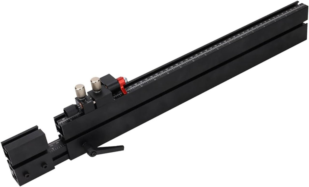 Telescoping Double Sided Scale Table Saw Miter Gauge Fence Q346