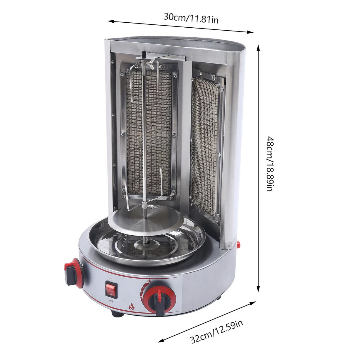 Commercial Gas Vertical Broiler Shawarma Machine T295079
