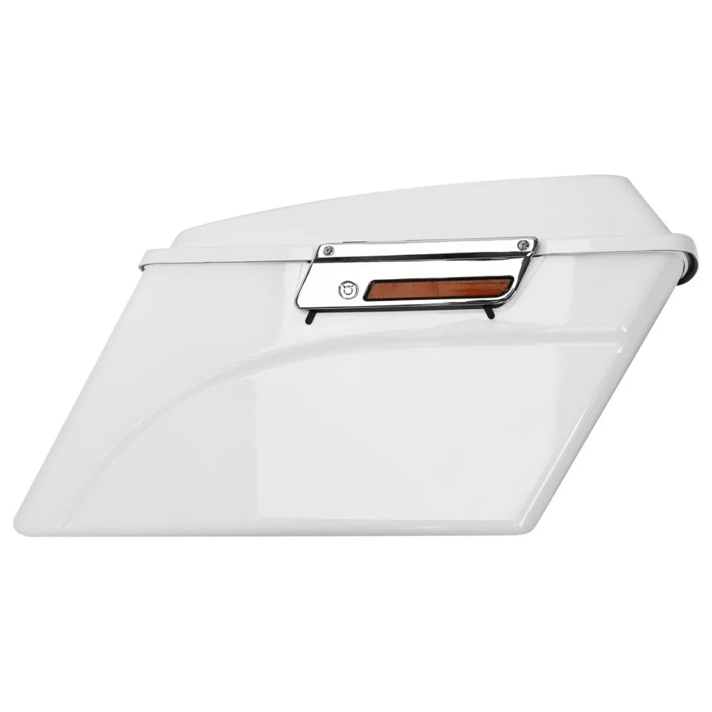 White Hard Saddlebag Trunk N96915