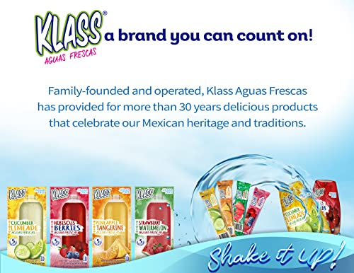 Aguas Frescas Variety Pack, 40 Total On the Go Packets Z300036
