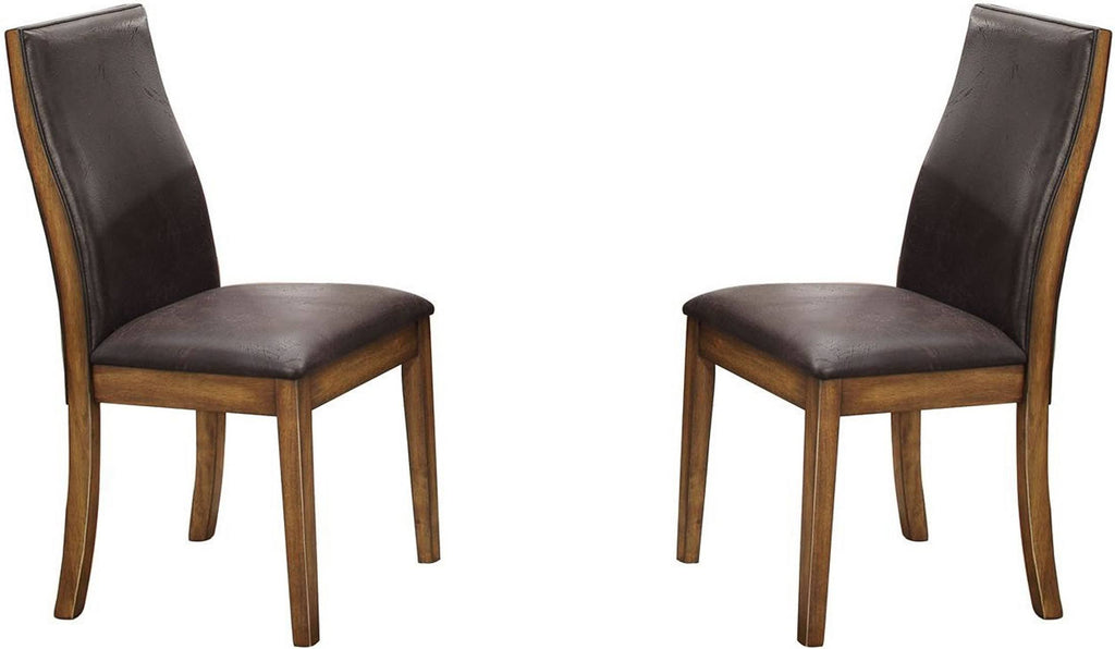 Natural Side Chair Set of 2 X8385