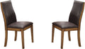 Natural Side Chair Set of 2 X8385