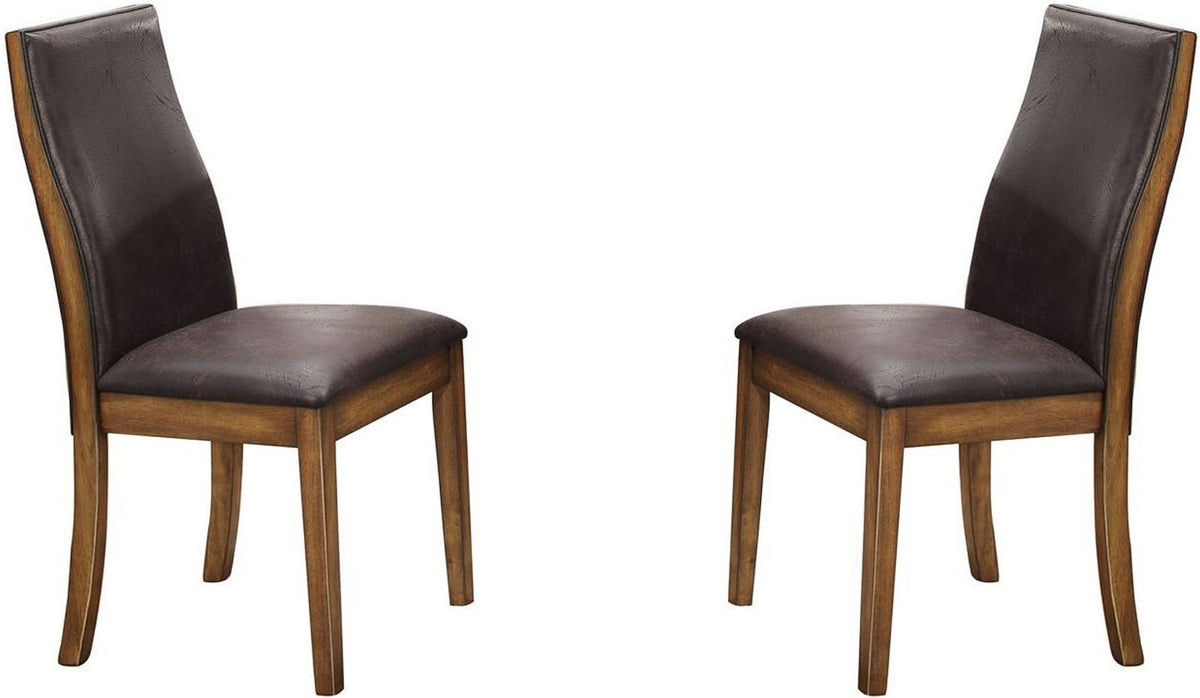 Natural Side Chair Set of 2 X8385