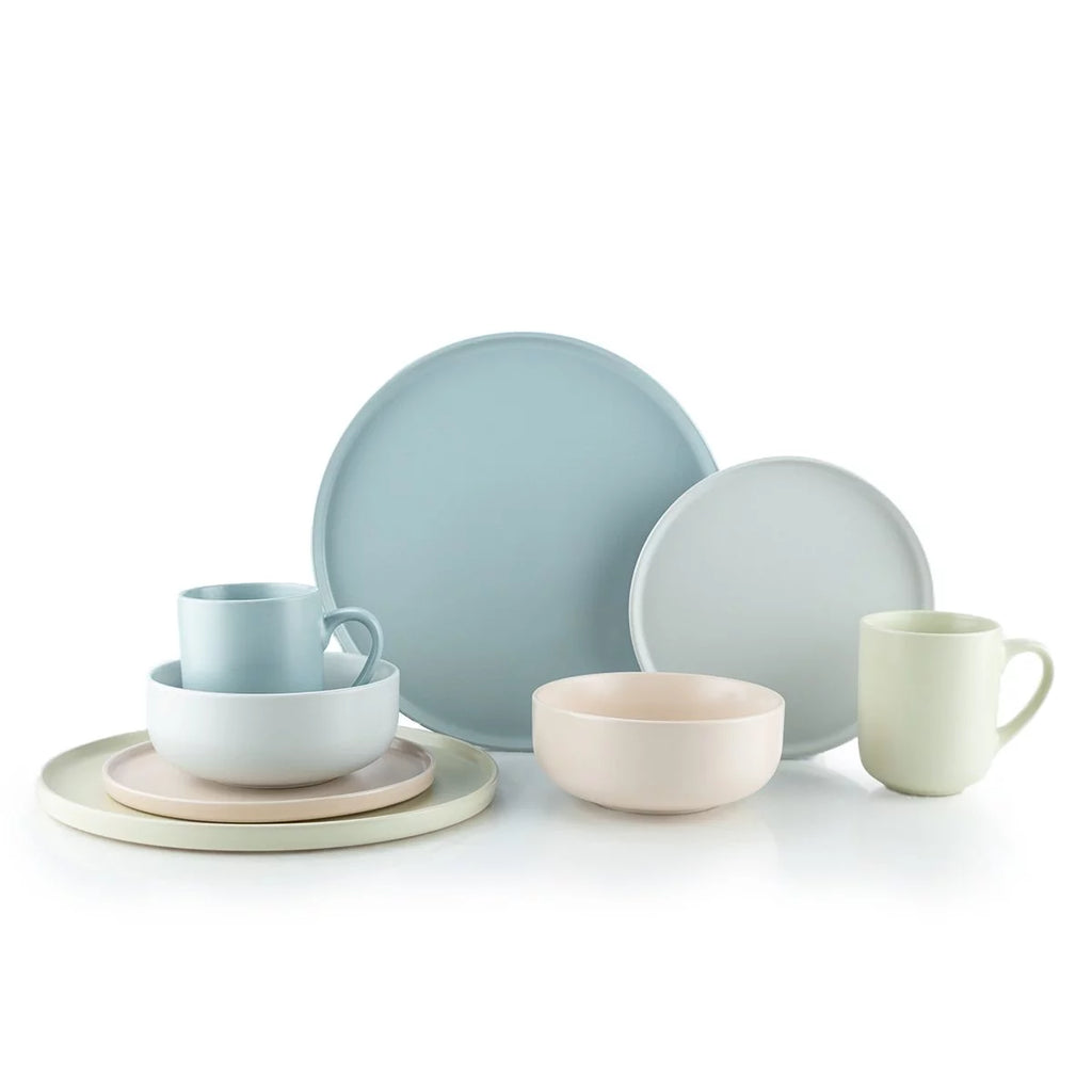 Modern Flat 32-Piece Dinnerware Set T611