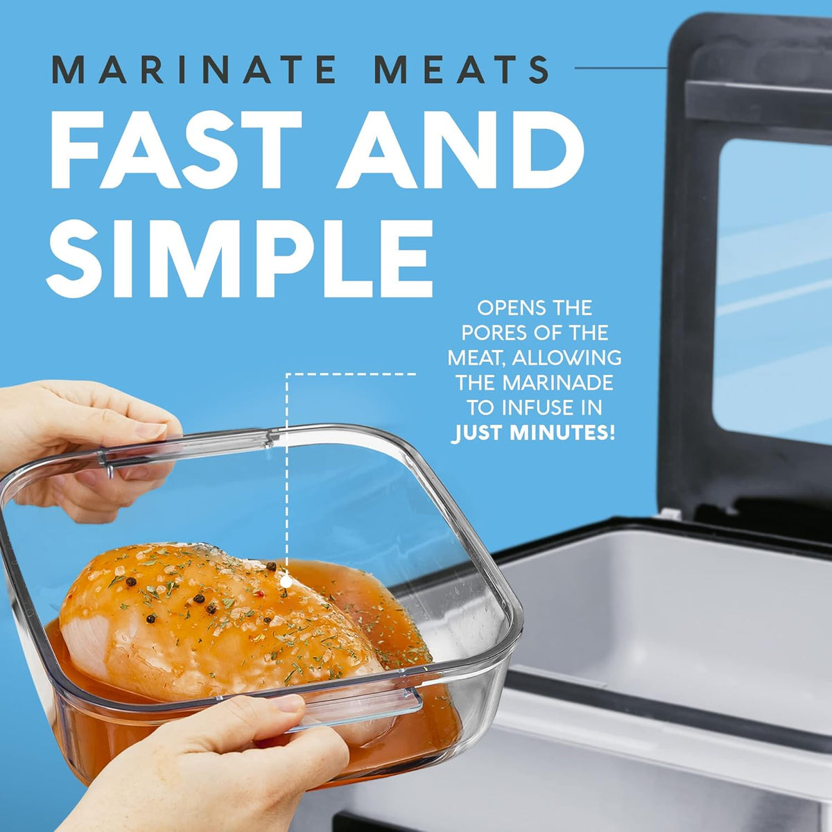 Compact Chamber Vacuum Sealer Machine with 11.5-Inch Sealer Bar H3591