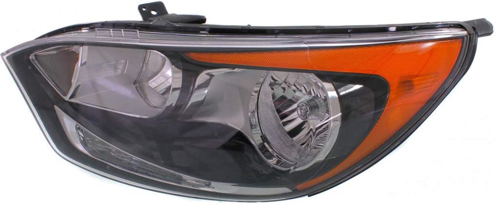 Kia Rio Headlight Assembly 2012-2017 Driver Side Halogen H880