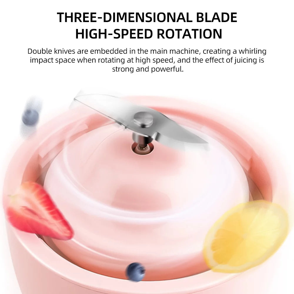 Portable USB Electric Juicer Blender M2125