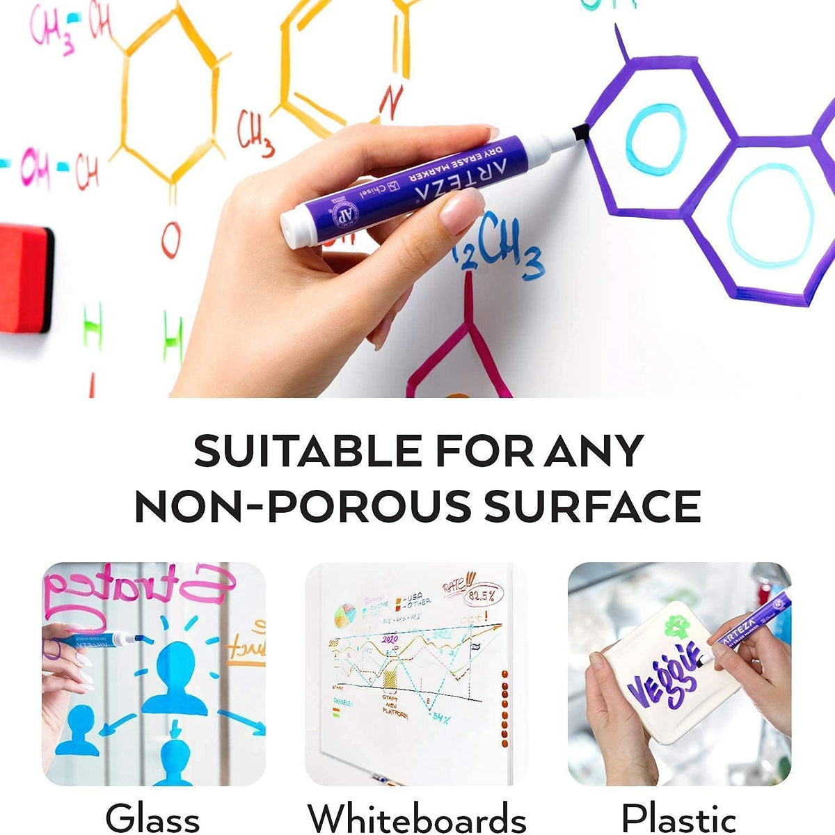 Dry Erase Markers Bundle Pack of 2 Y176