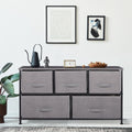5 Drawers Fabric Dresser Storage Tower N82460
