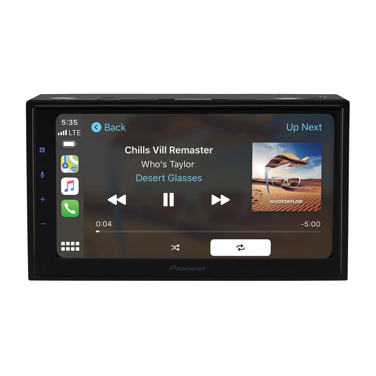 6.8-In. Double-DIN Digital Media Receiver with Touch Screen K409809