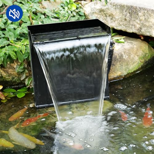 24 Inch Stainless Steel Pond Waterfall Spillway with 1200GPH Pump S430877